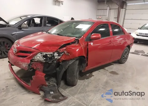 2013 Toyota Corolla L из США, поврежденный, VIN 2T1BU4EEXDC126337